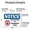 Signmission This Office Is Fragrance Free, 10 in W x Rectangle, Plastic OS-2PACK-NS-P-710-L-18643 - alternate 3